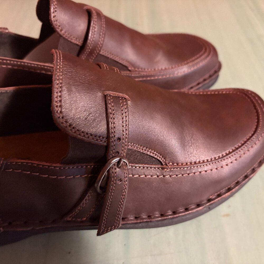 NEW  Womens Naot Brown Leather Buckle Loafers  EU Size 41 US 10 - Picture 7 of 10